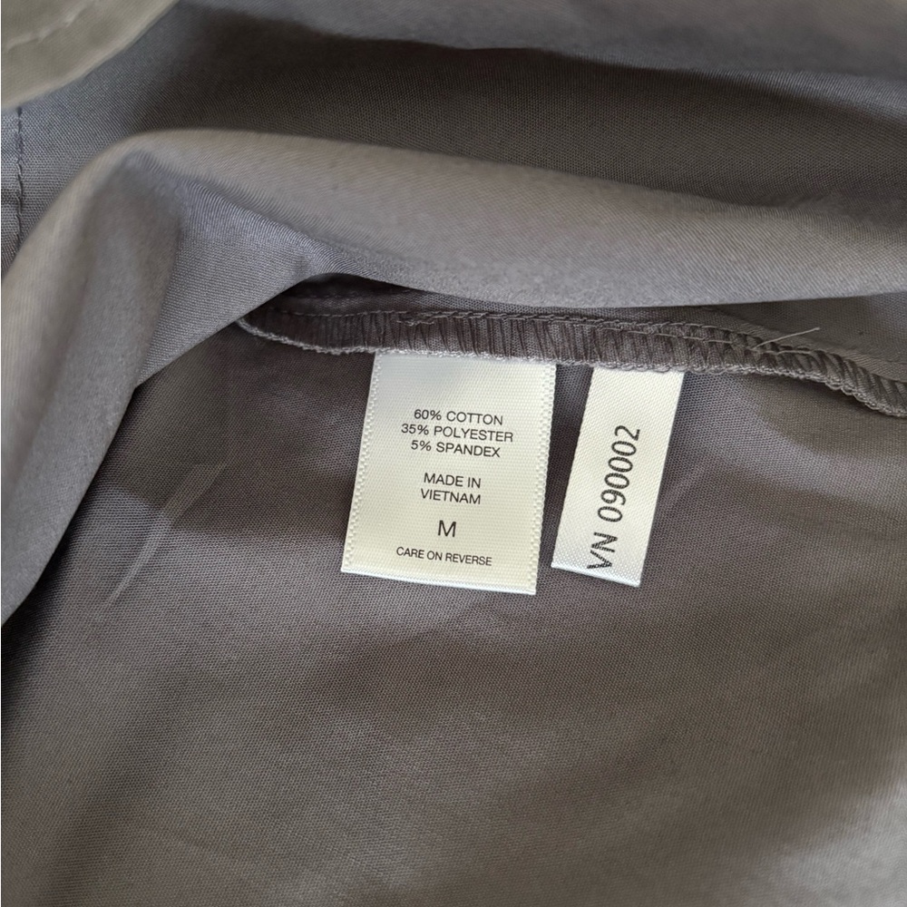 Gray Button-Up Shirt - Picture 3 of 6